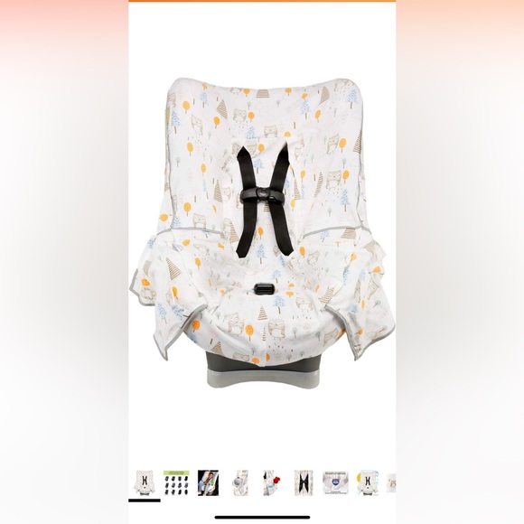 Car seat cover and liner bundle of 2 - Picture 2 of 8